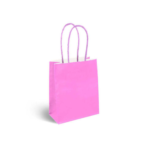 Picture of PARTY BAGS PURPLE 12X15CM - 12 PACK